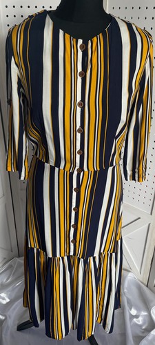 Vintage style nautical dress - vintage,