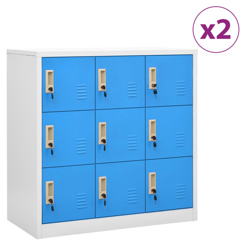 Locker cabinet light - grey, &