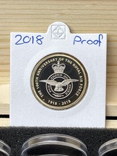 2018 Proof RAF Centenary Badge £2 Two Pound Coin Brilliant Uncirculated BUNC