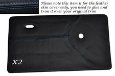 Blue stitch front door - stitch, 2x