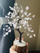Rose Crystal Tree, silverTree