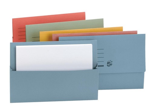 Cardboard document wallets - ,
