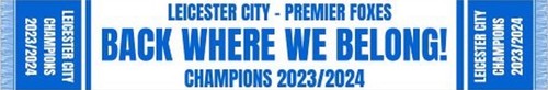 Leicester champions 24 - leicester, 23/24
