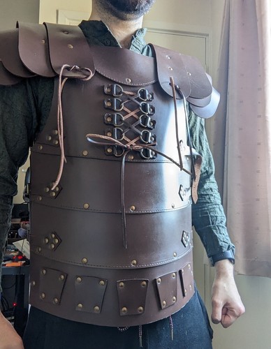 Medieval leather body - medieval, armor