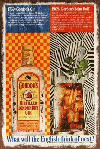 Gordon gin retro - gin, look
