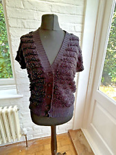 Ladies Vintage Black Waistcoat