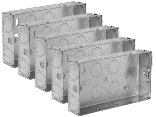 Double socket back - double,