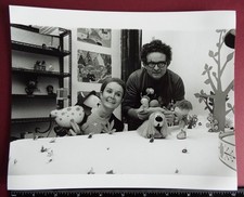 The Magic Roundabout original 10 x 8" photo. Creator Serge Danot & Dougal, 1974.