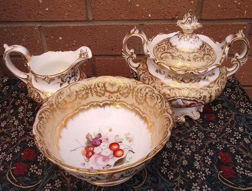 Coalport cream jug sucrier - coalport,