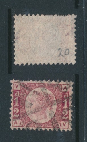 1870 halfpenny 20 - gb,,