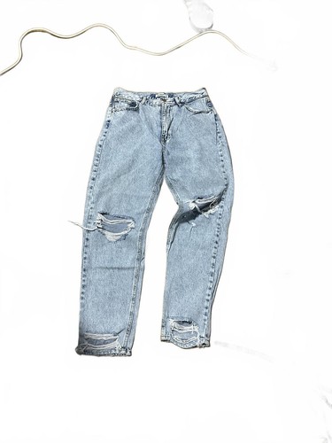 Pull bear light blue - bear, ripped