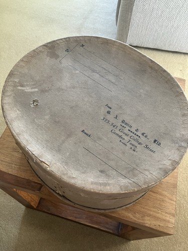 Vintage hat box - hat, co
