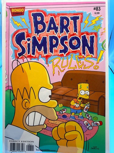 Bart simpson bongo comics - simpson,