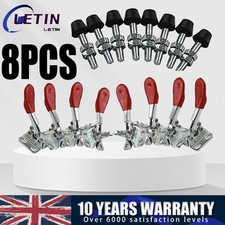 8 PCS Metal Toggle Clamp Quick