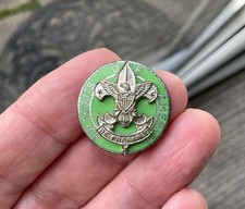 Vintage Boy Scouts Of America Scoutmaster Pin badge Scouting United States