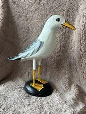 Wooden Seagull Carving - Hand