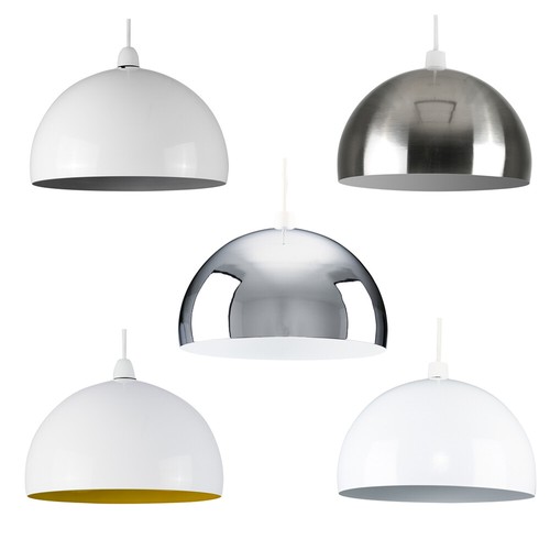 Modern domed metal ceiling - domed,
