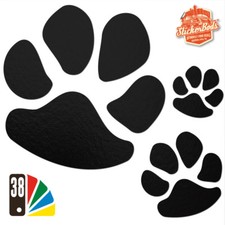 25 DOG PAW PRINT STICKERS