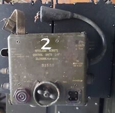 WW2 Army Military Radio Wireless Set 62 WS62 REMOTE CONTROL UNITS L No1 ZA290006