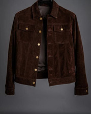 Men's Suede Leather Jacket