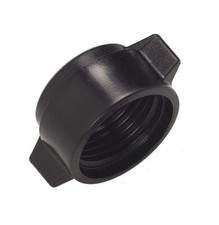 Black Brewery Nut ‘L’ Thread, Beer-Making Equipment for Home Pub Bar Keg Cellar