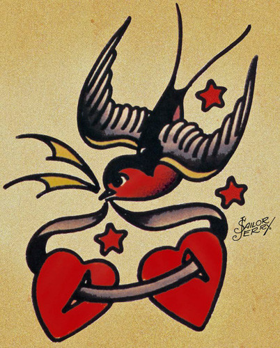 Sailor jerry tattoo - art, 14