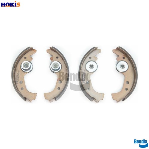 Brake shoe set bxs1000 - shoe,