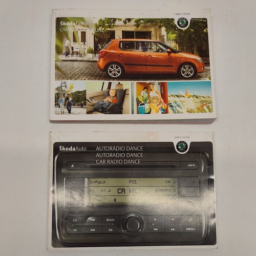 2007 skoda fabia owners manual - skoda,