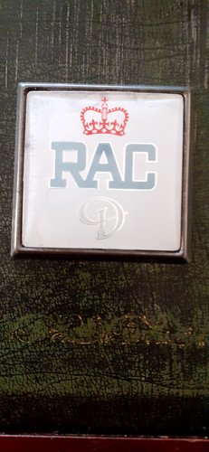 Rac car grille badge - badge, d