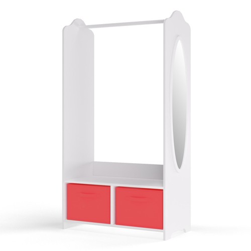 Kids wooden clothes rail dress - wooden,