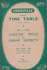 CROSVILLE BUS TIMETABLE BOOK