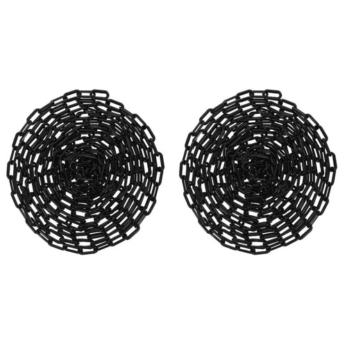 Reusable plastic barrier - barrier, chain