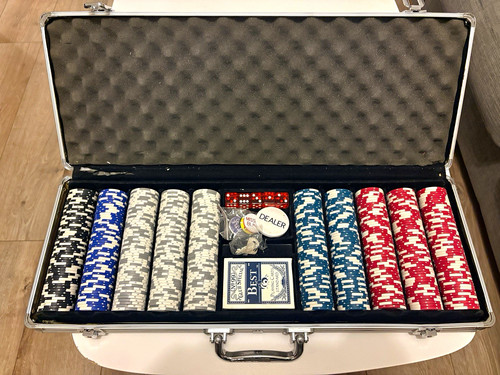 500 chip casino poker set - casino,