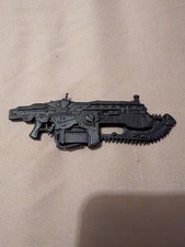 Gear Of War Lancer Rifle Black Plastic Small Model Action Figure Toy