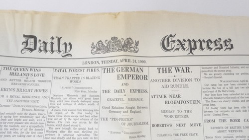 Daily express first edition - daily,