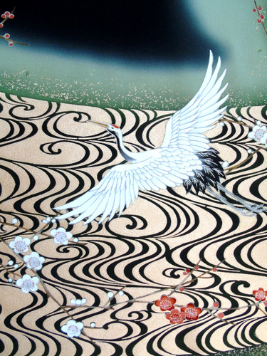 Ayane crane bird kanze - bird,
