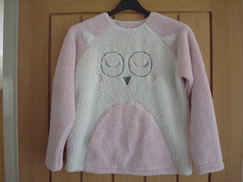 Girls fluffy pink white - fluffy,