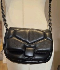 Zara Quilted Mini Bag -Black