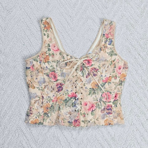Vintage 90s floral twine - 90s,