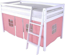 Tent for Midsleeper Cabin Bed - (Baby Pink)