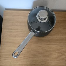 MEYER TENSL NON-STICK SAUCEPAN - 15 cm GLASS LIDDED