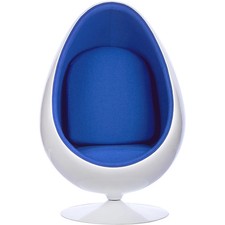 Retro Egg Pod Chair (Blue)