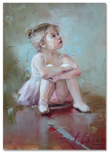 Little ballerina pretty girl - pretty,