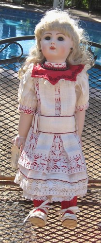 Jumeau reproduction doll by - jumeau,