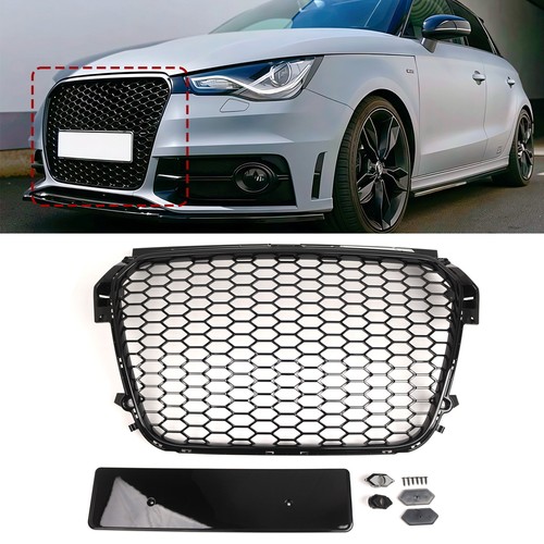 Front grille honeycomb - front,