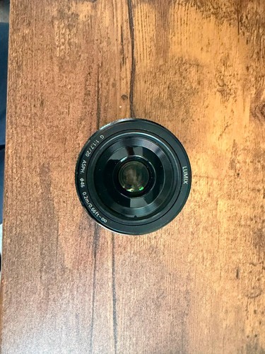 Panasonic 20mm lumix - f1.7,
