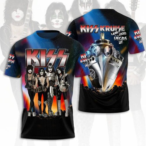 Kiss apparel tshirt - 3d,