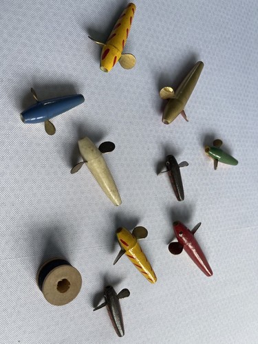 Vintage fishing lures hand - vintage,