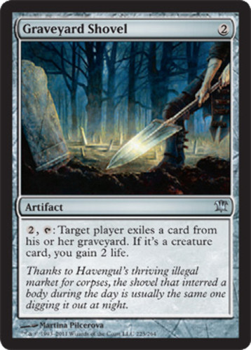 Graveyard shovel innistrad - graveyard,