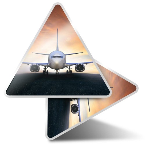 Triangle stickers cm - stickers, 10